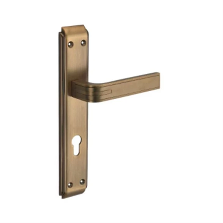 Brushed Brass Lever Door Handles factory