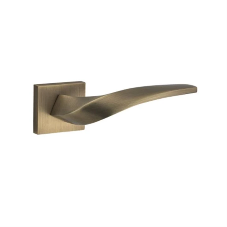Brushed Brass Lever Door Handles factory