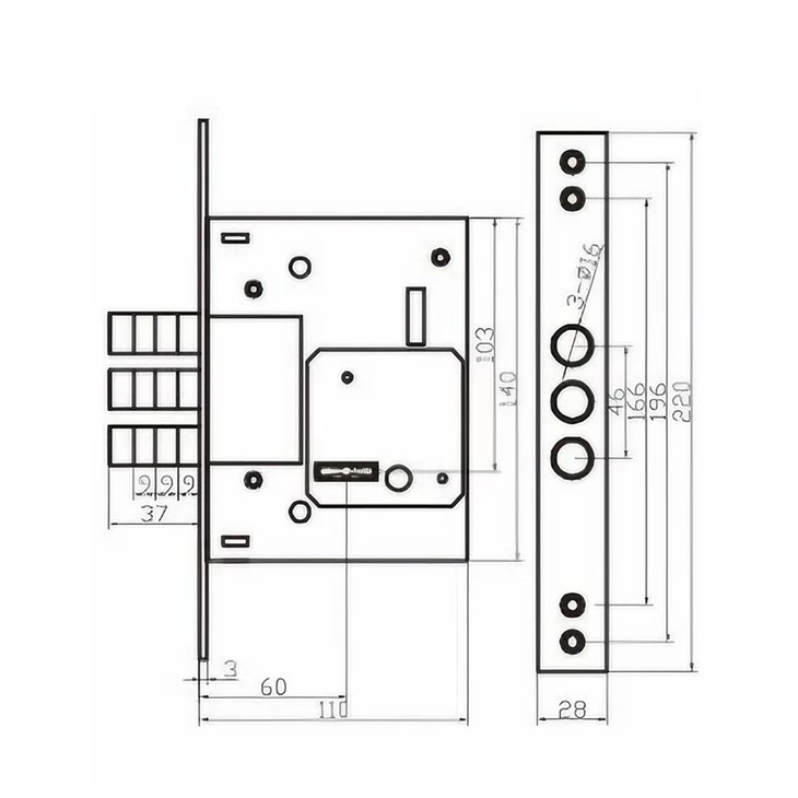 Mechanical Lock Body manufacturers