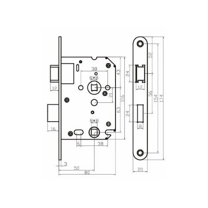 Mechanical Mortise Lock price