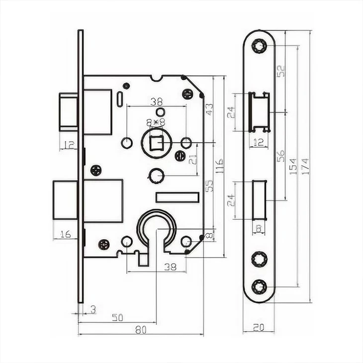 Mechanical Mortise Lock best