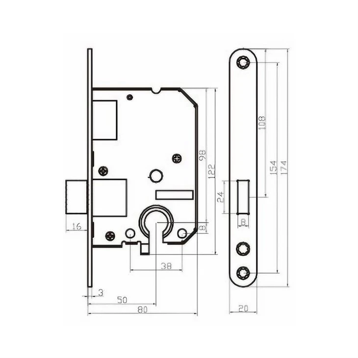 Mechanical Mortise Lock factory