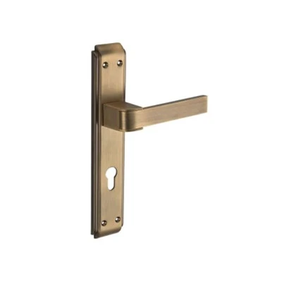 Brushed Gold Door Levers