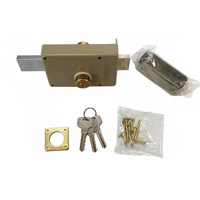 Satin Brass Night Latch